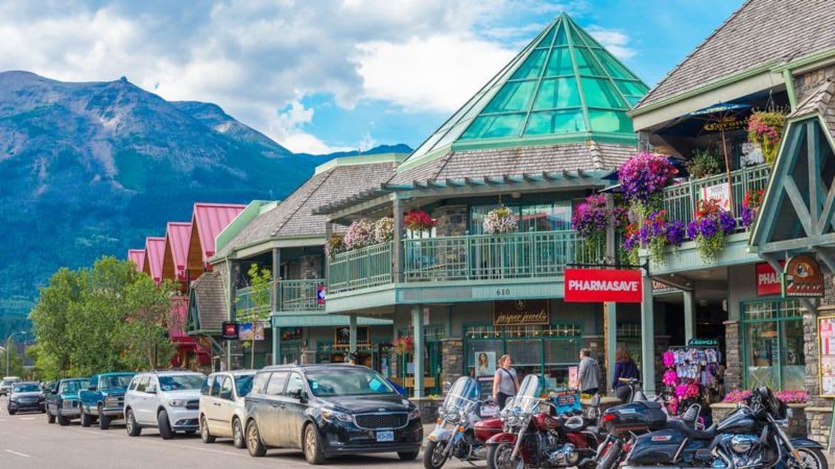 Город Джаспер, день 5 тура по Западной Канаде