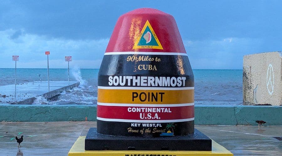Буй Southernmost Point в Ки-Уэсте