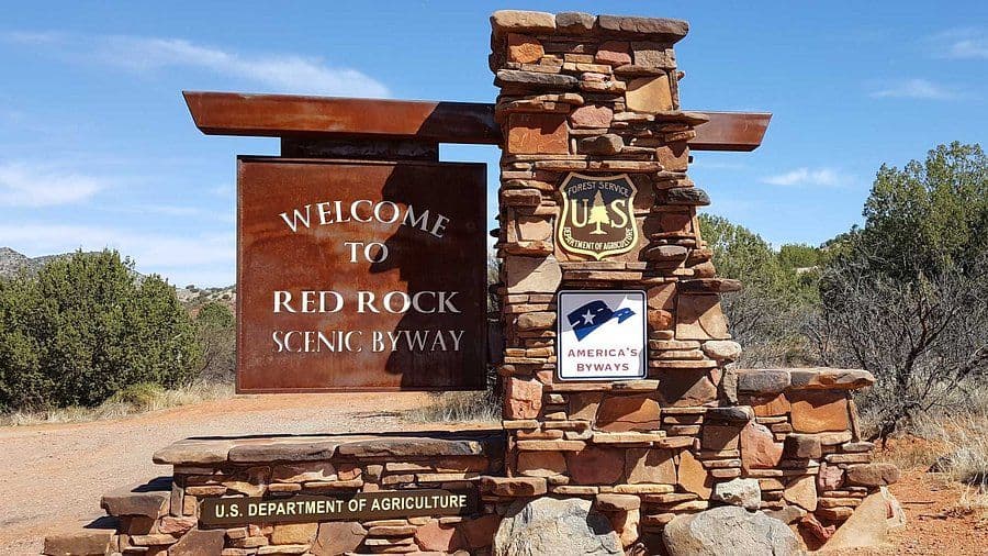 Живописная дорога Red Rock Scenic Byway, день 8 тура по национальным паркам Запада США