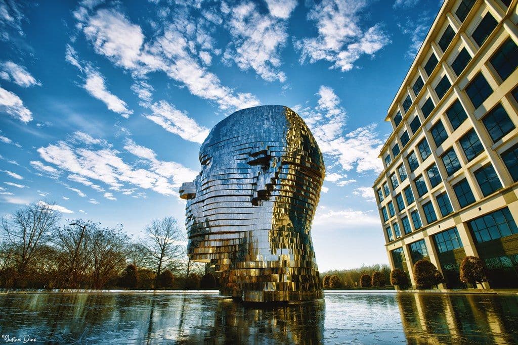 Скульптура METALmorphosis, день 2 тура по Востоку и Югу США