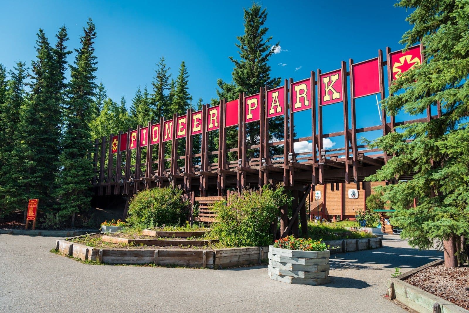 Парк Пайонир в Фэрбанксе, Аляска