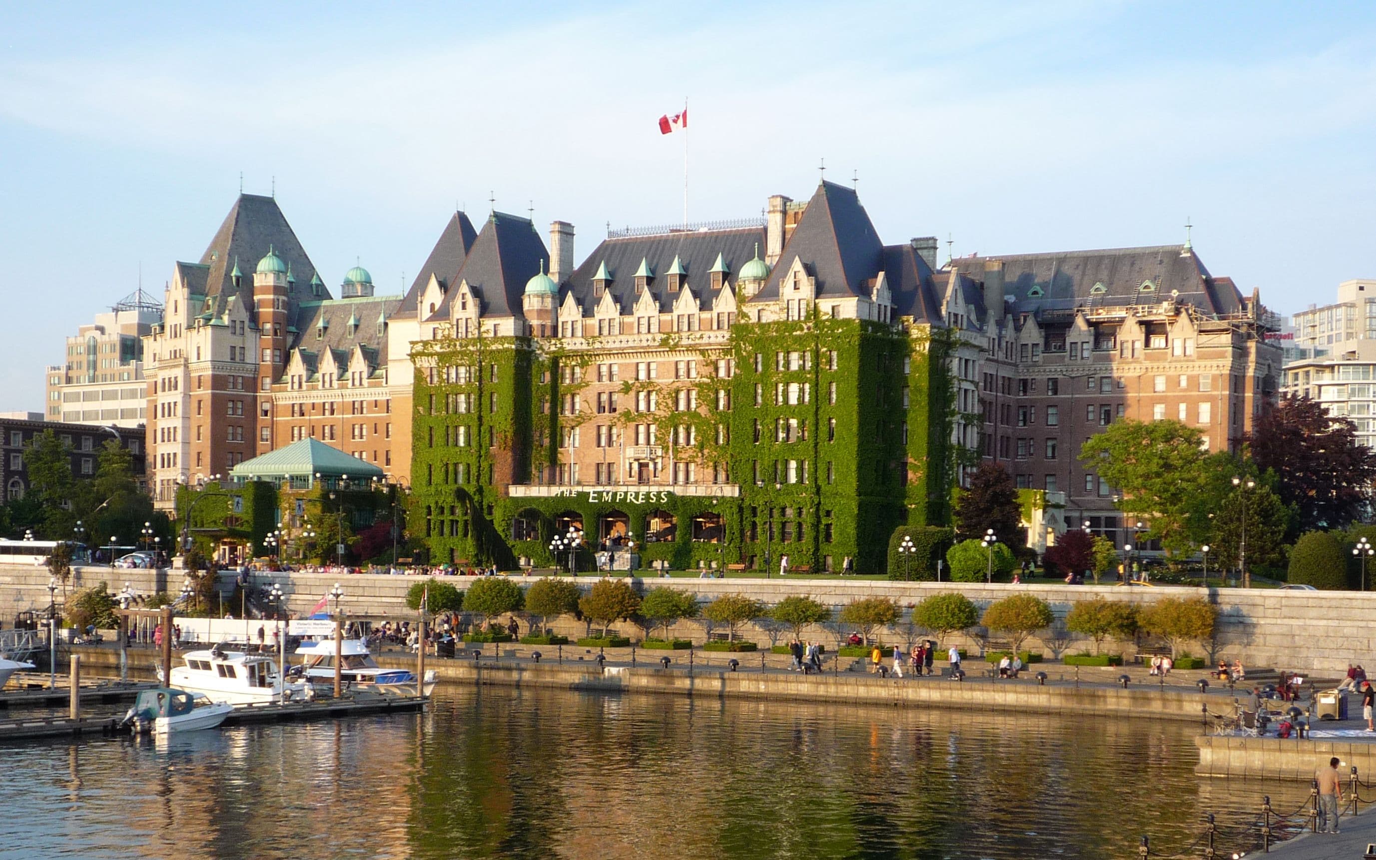 Отель Fairmont Empress в Виктории, день 3 тура по Западной Канаде